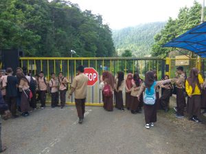 Pelajar Luwu Timur Demo PT Vale Indonesia