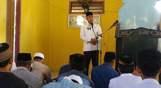 Sholat Jumat di Masjid, Husler Ajak Masyarakat Sukseskan Pilkada