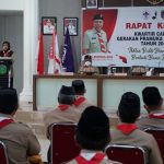 Kwarcab Gerakan Pramuka Kabupaten Luwu Timur Gelar Rapat Kerja Tahun 2022